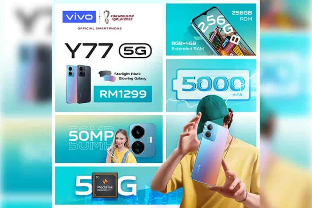 Vivo Y77 5G Malaysia offers
