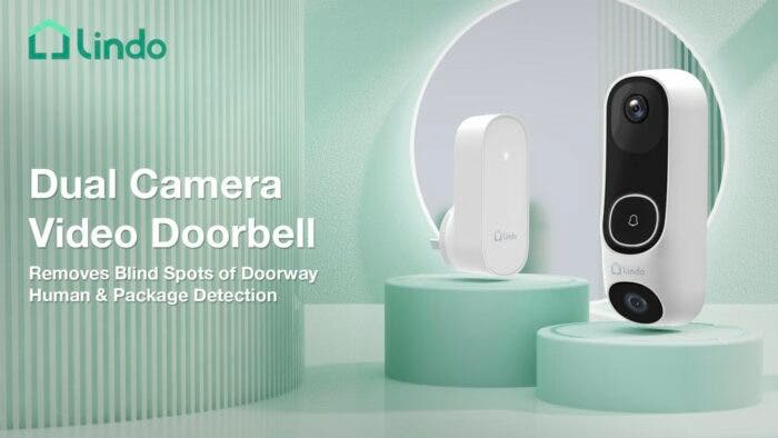 Lindo Dual Camera Video Doorbell