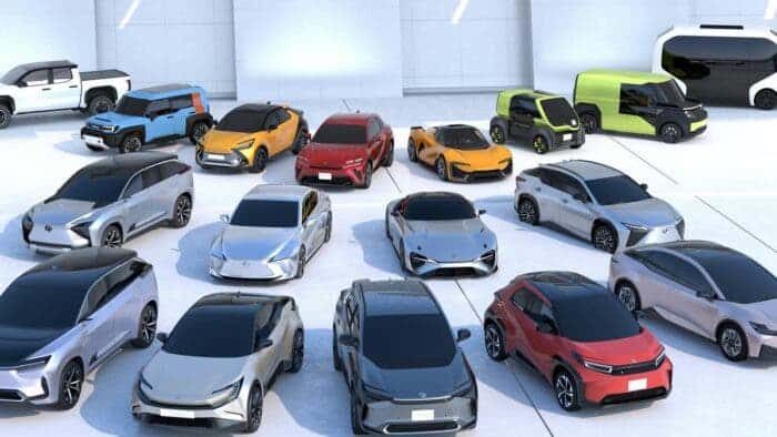Toyota electric vehicles
