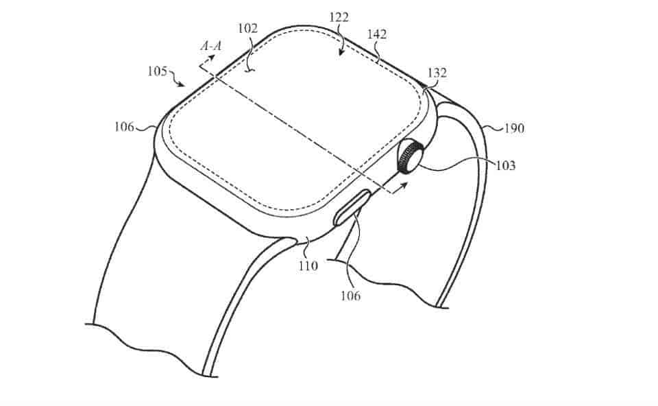 Apple watch patent with ceramics