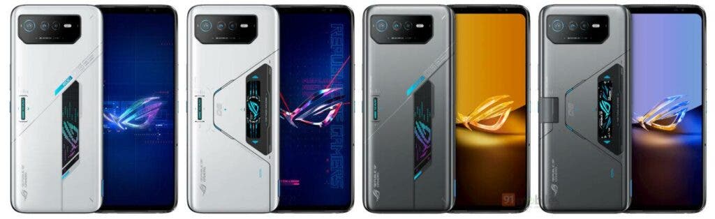 Asus ROG Phone 6, 6 Pro, 6D, and 6D Ultimate