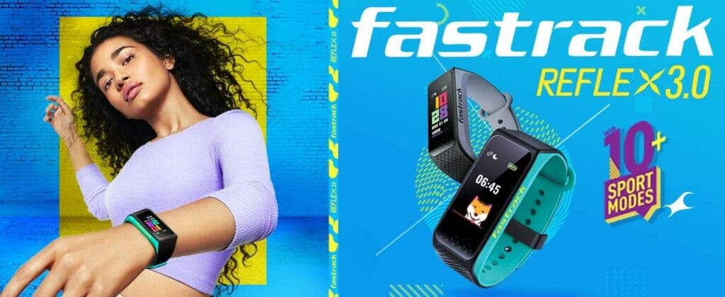Best fitness bands in India in 2022 - Fastrack Reflex 3.0