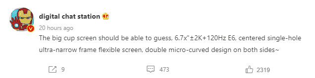 Xiaomi 13 Pro screen