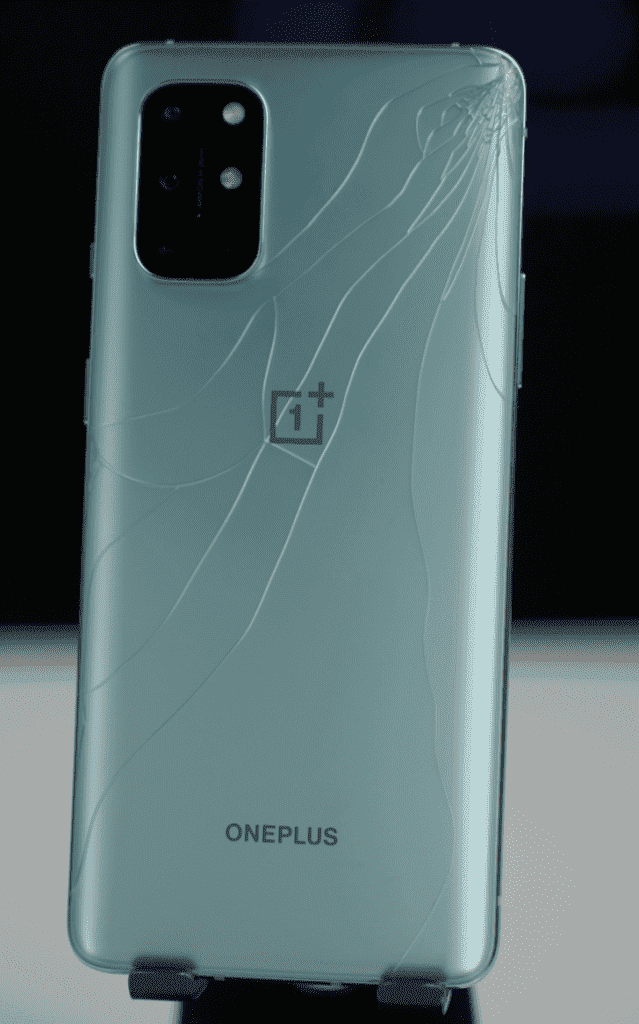 the back cover of the smartphone