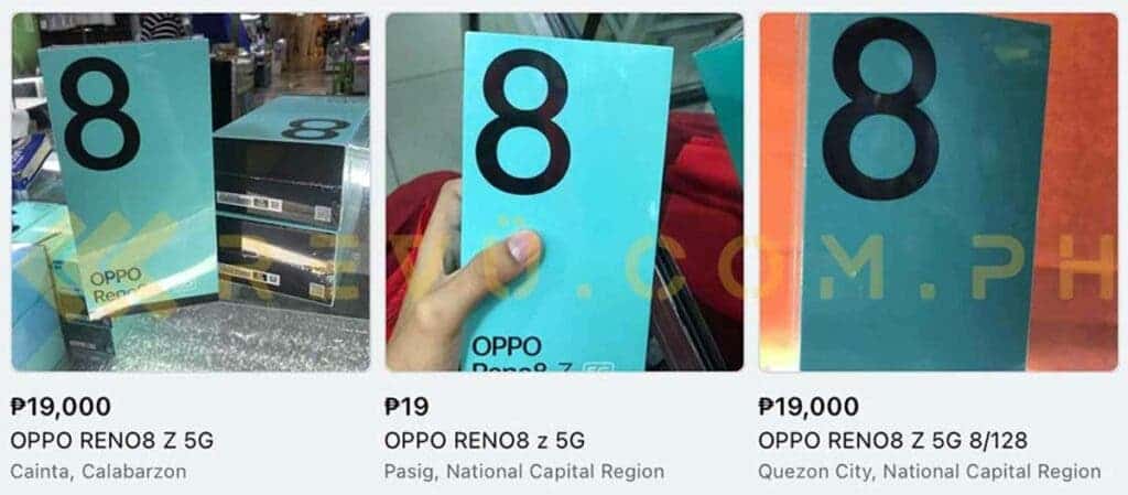 Oppo Reno8 Z 5G Price In The Philippines