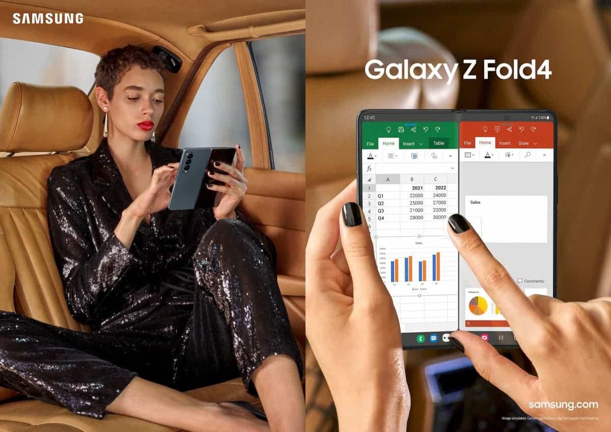 folding screen smartphone by Samsung