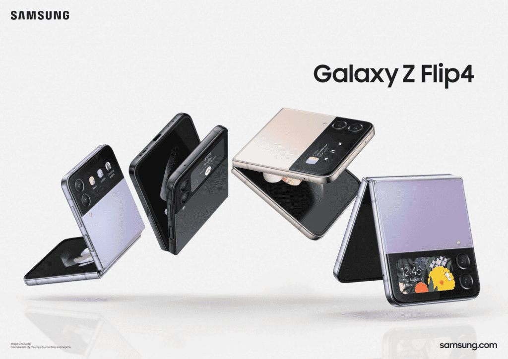 imagem 2022 08 10 135801863 | Galaxy Z Flip4 goes official with large battery and improved design | The Paradise News