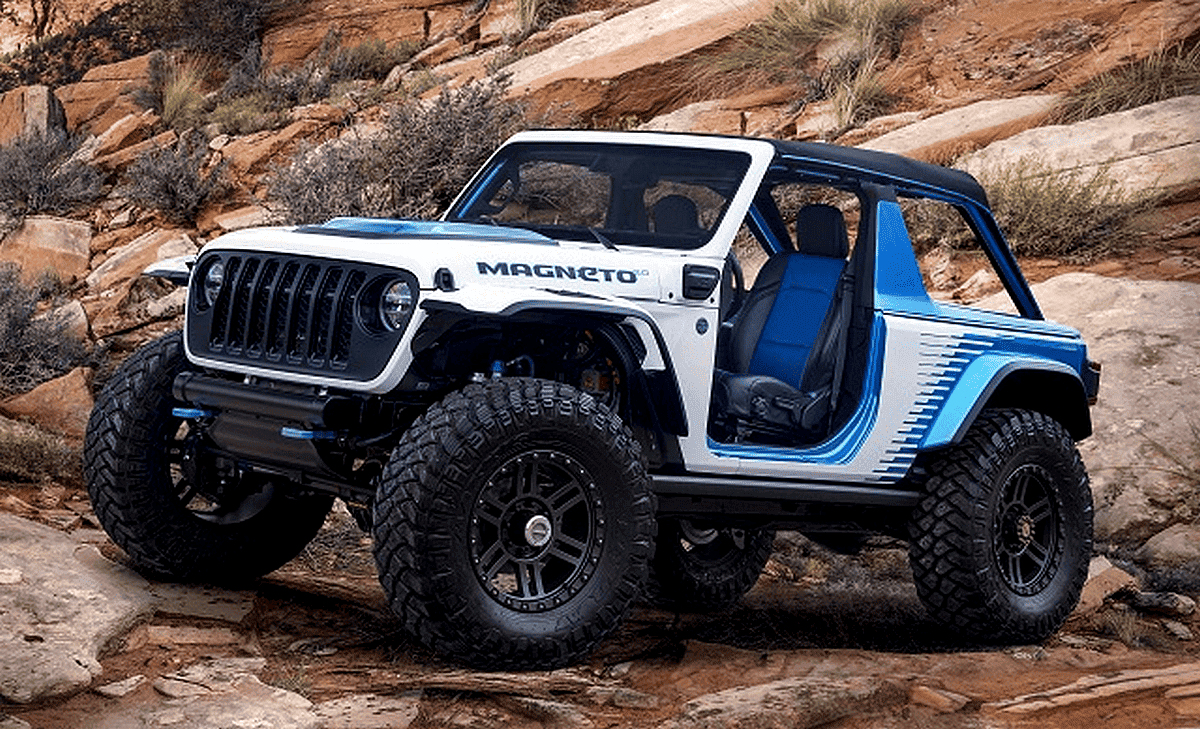 Jeep Magneto revealed: It's an electric wrangler scheduled for 2024