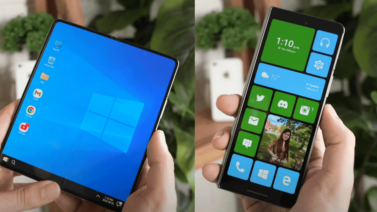 Is Windows Phone Back? Check out this modified Galaxy Z Fold4