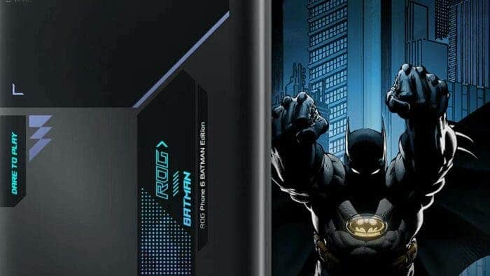 ASUS ROG Phone 6 Batman Edition launch, design renders