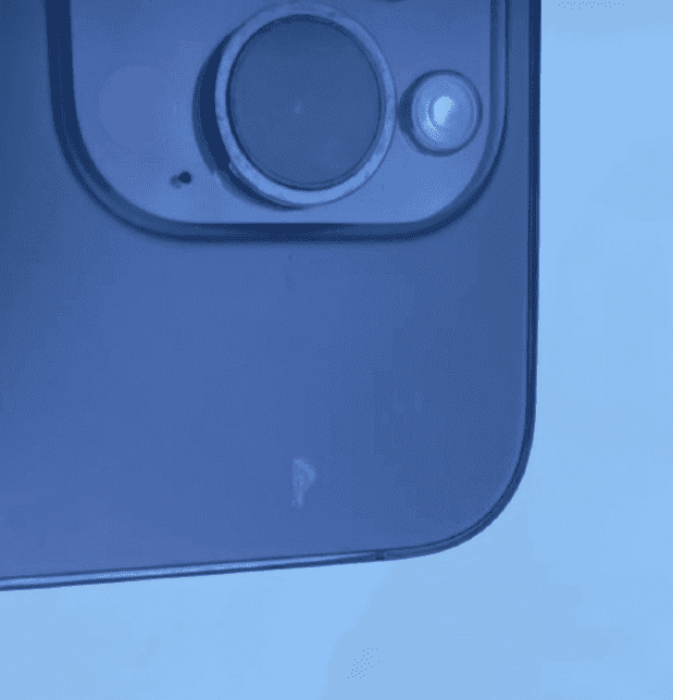iPhone 14 Pro purple defect