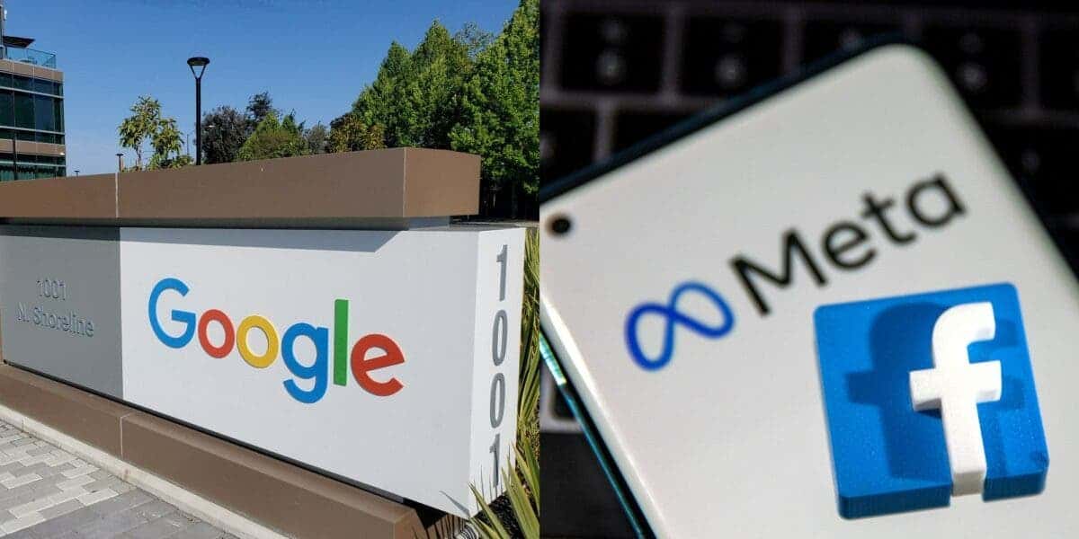 meta and google