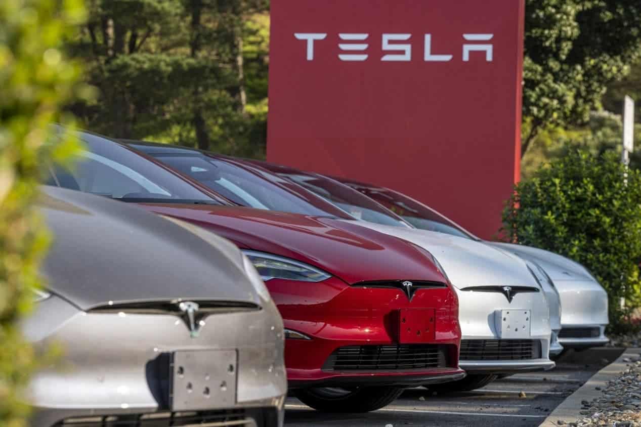 Tesla electric cars