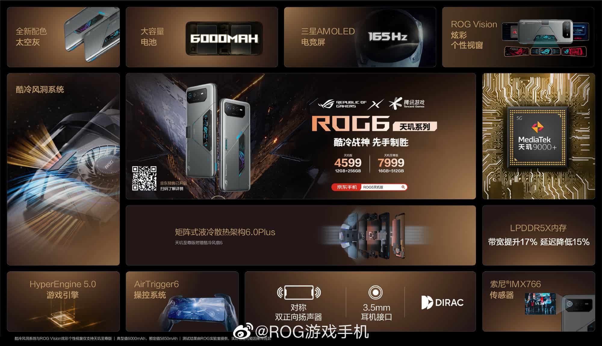 ASUS ROG 6D price and specs