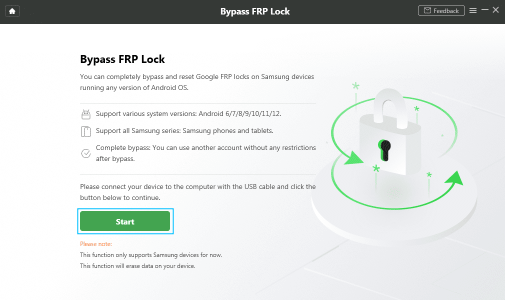 DroidKit FRP lock remover - Bypass Google Account