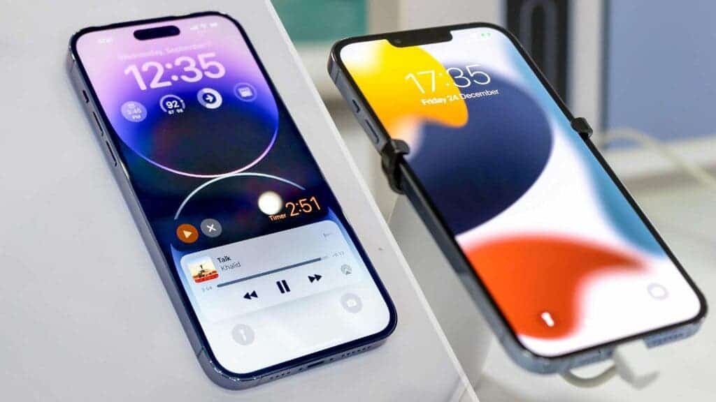 iPhone 13 Pro Max frente a iPhone 14 Pro Max
