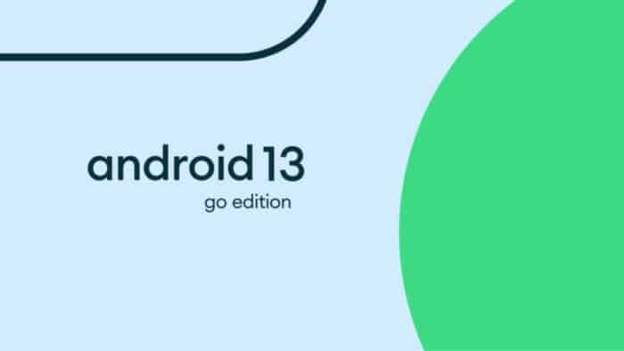 Android 13 Go edition
