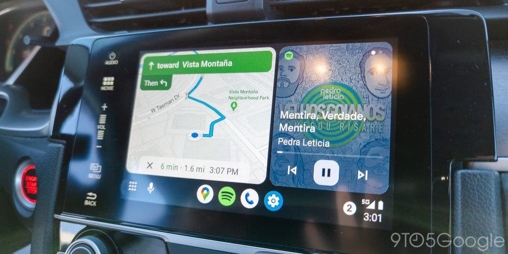 Android Auto split screen redesign 1 1 | Android Auto gets a new design: here’s how to try the new interface | The Paradise News