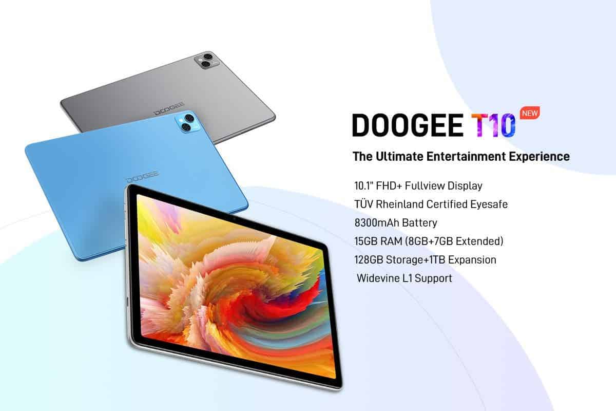 Doogee's First Tablet T10 Will Refresh You With Ultimate Entertainment 