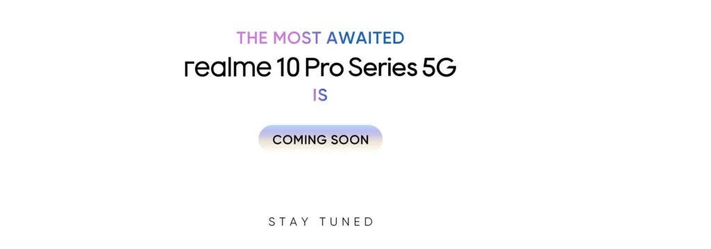 Realme 10 Pro series India launch