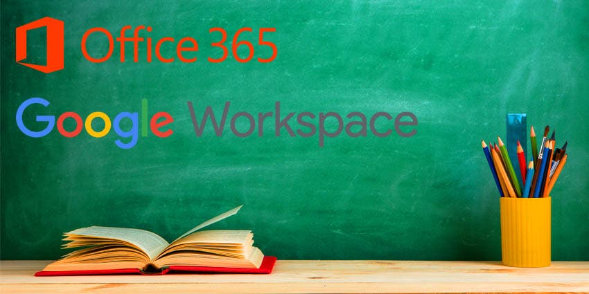 Microsoft Office 365 y Google Workplace