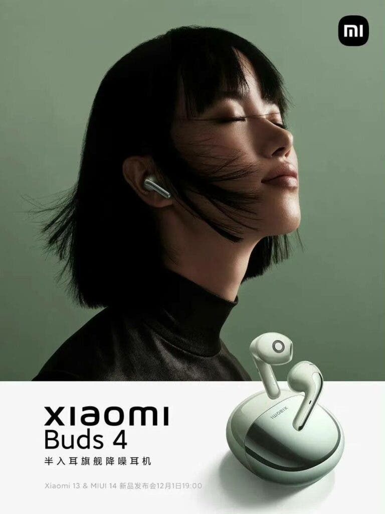 Xiaomi Buds 4 teaser