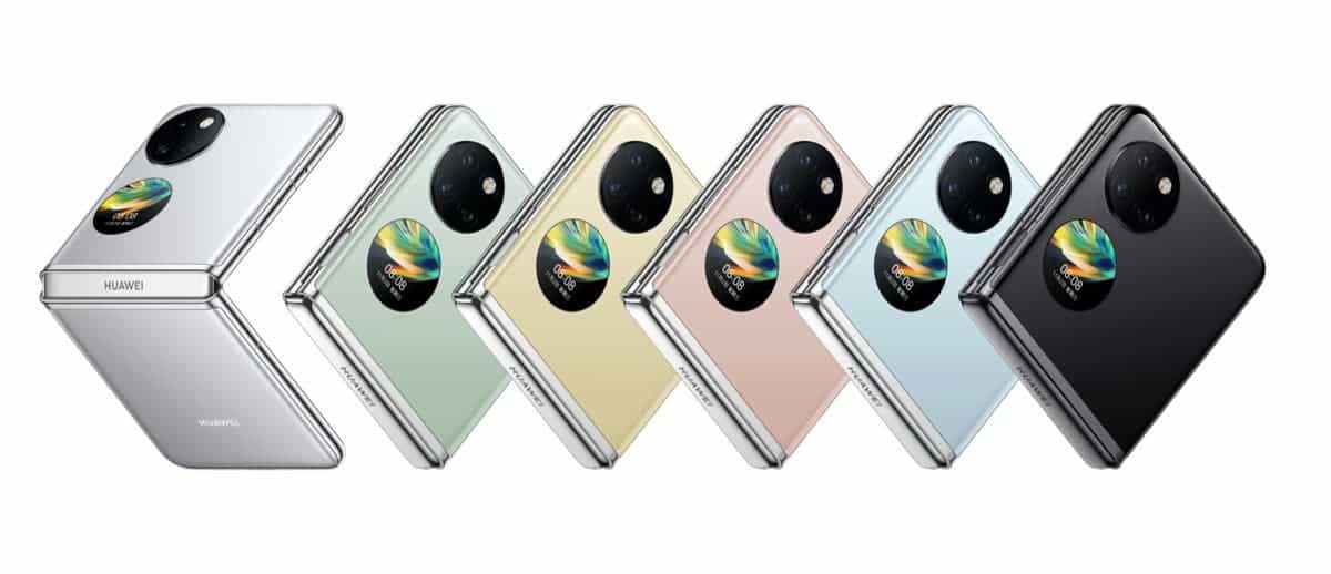Colores del Huawei Pocket S