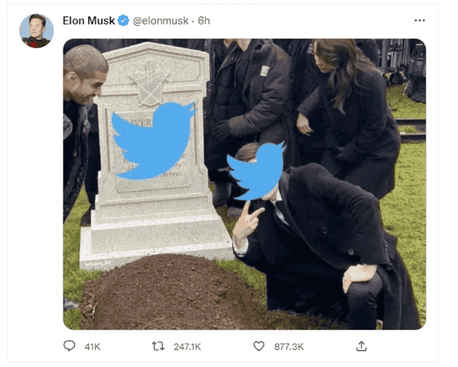 twitter burial
