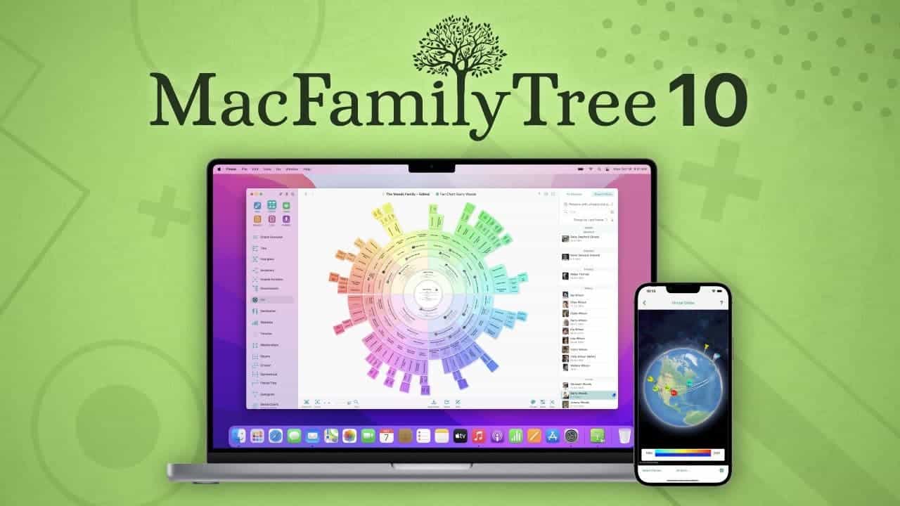 Árbol genealógico de Mac 10
