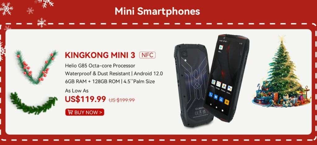 12.15.2 | Cubot Smartphone Year End Sale at AliExpress Up to 70% Off | The Paradise News