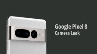 Google Pixel 8 Camera Leak