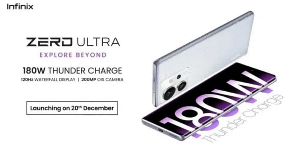 Infinix Zero Ultra India launch Flipkart
