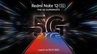 Redmi Note 12 5G launch in India