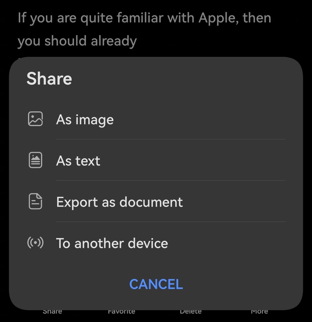 Scan documents on Huawei