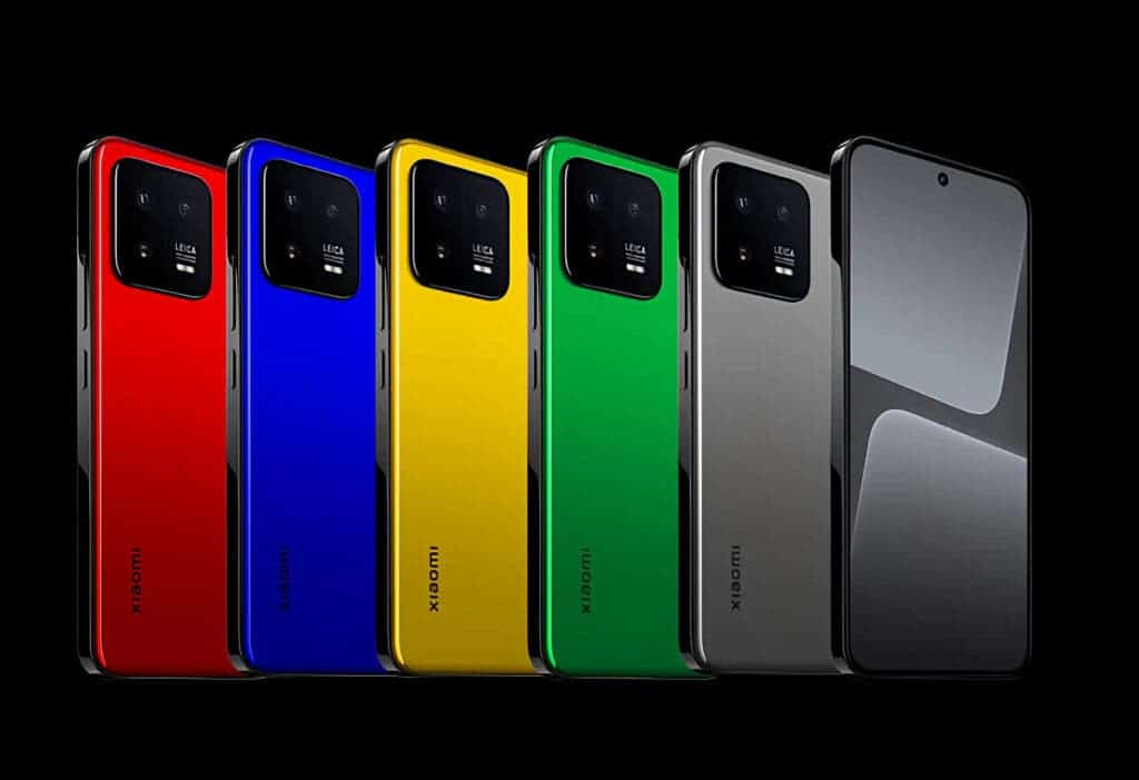 Xiaomi 13 colores