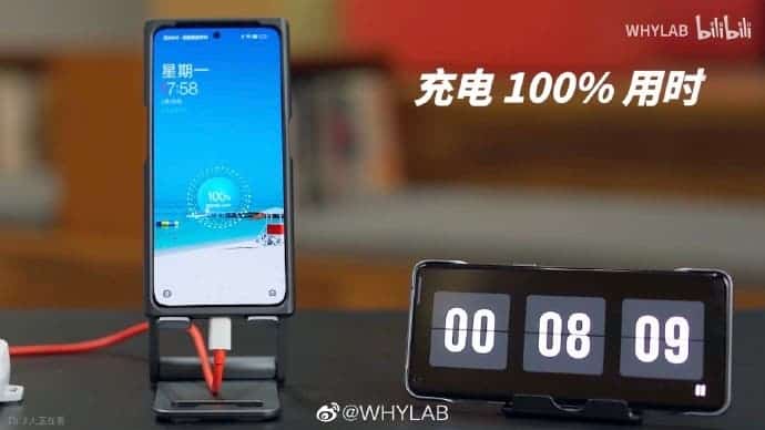 Realme's 240W fast charging technology
