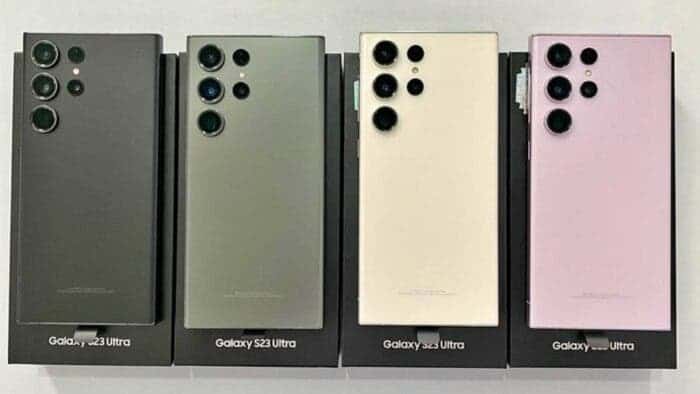 Samsung Galaxy S23 Ultra Colors