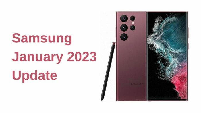 Samsung January 2023 Update