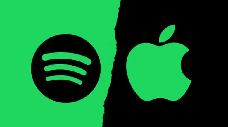 Spotify and Apple