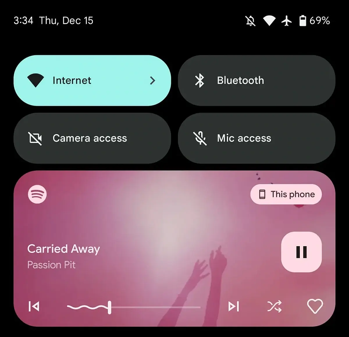 Android 13 Spotify Feature