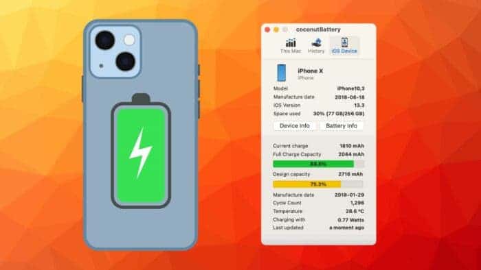 Check Remaining Life of Your iPhone Battery