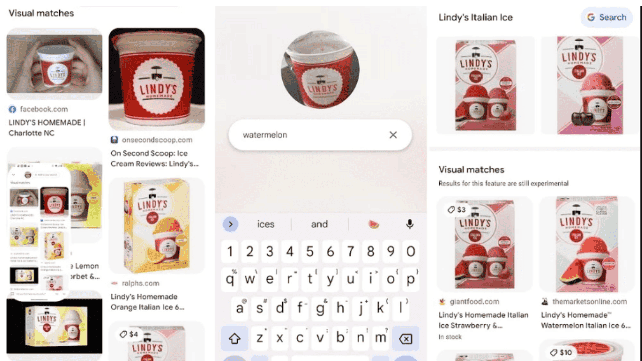 Google Lens Search Can Search Screen on Android