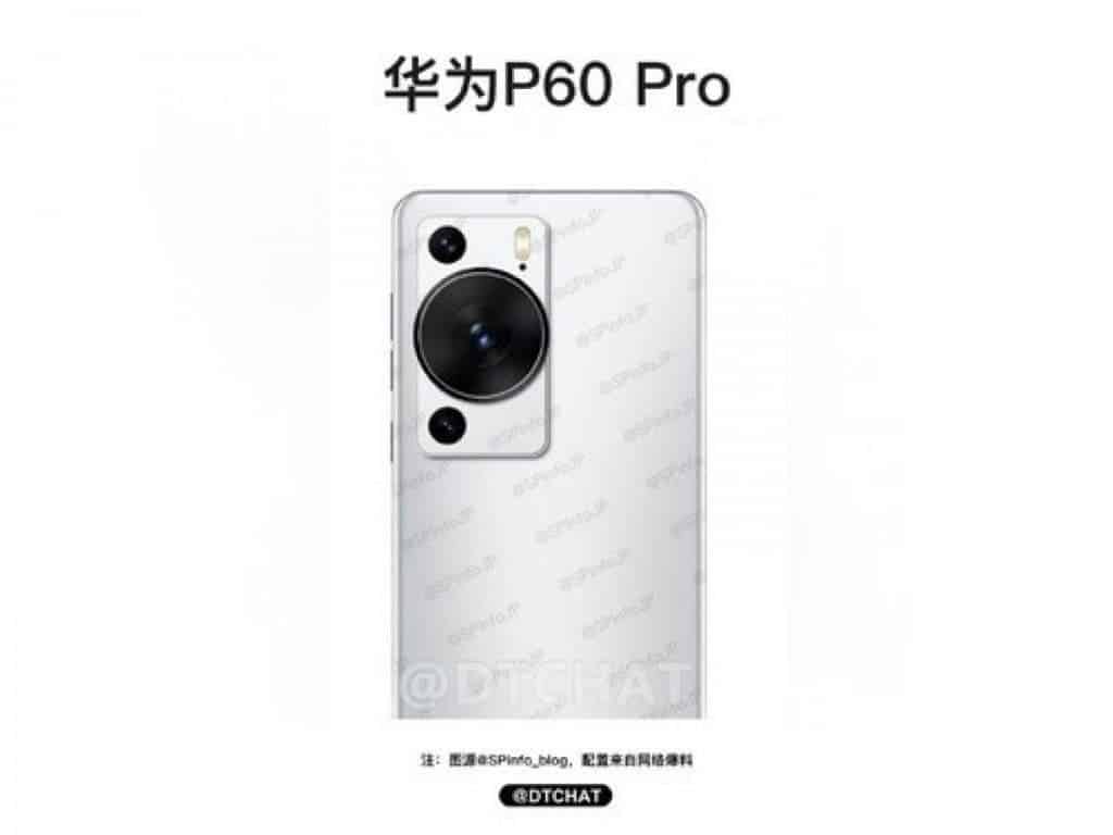 Huawei P60 Pro Render Leak