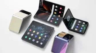 Galaxy Z Fold 5 & Z Flip 5 - Samsung foldable smartphones - foldable panel market