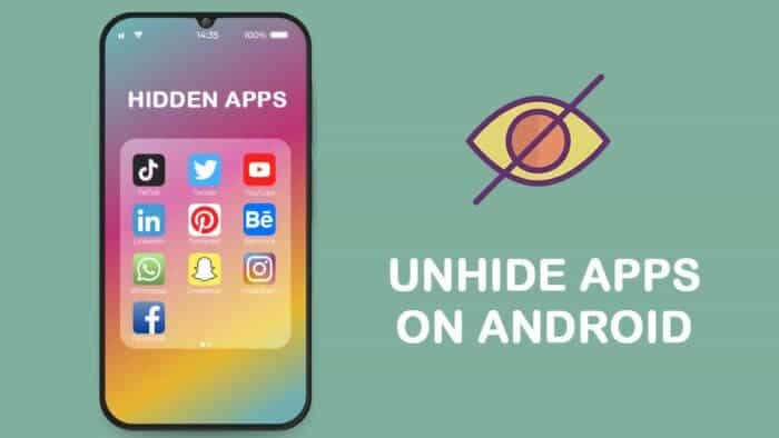 hidden apps on Android