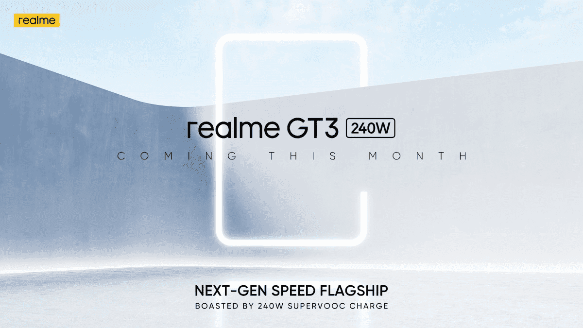 Realme GT 3 with 240W fast charging expected to launch soon: Here