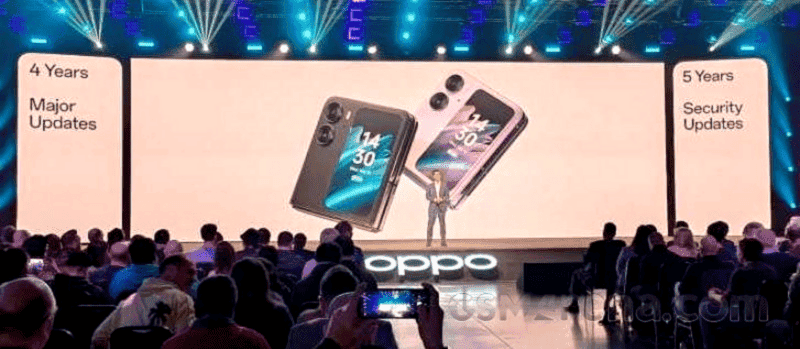 The Oppo Find N2 Flip will be updated until Android 17