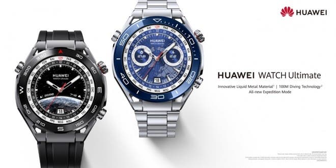 Huawei Watch Ultimate Beats the Apple Watch Ultra with 24hrs Deep Sea Water Resistant