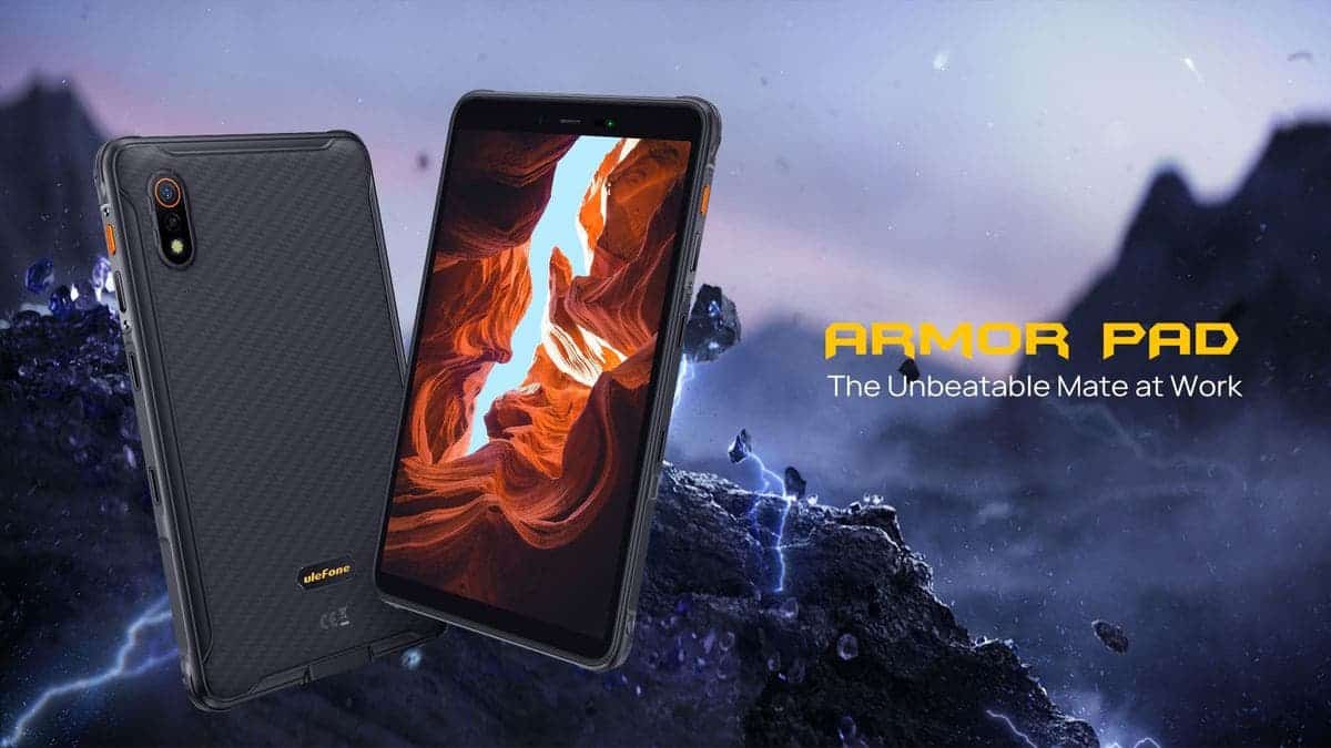 Ulefone Armor Pad is official, an 8-inch rugged tablet