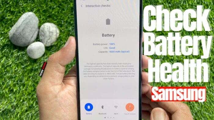 Battery health Samsung